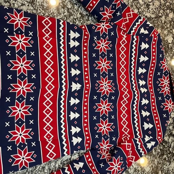 Oppo Suit blazer Christmas print Men’s Size US 38 - Picture 5 of 6